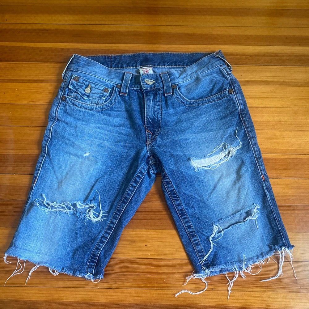 True religion Jean shorts